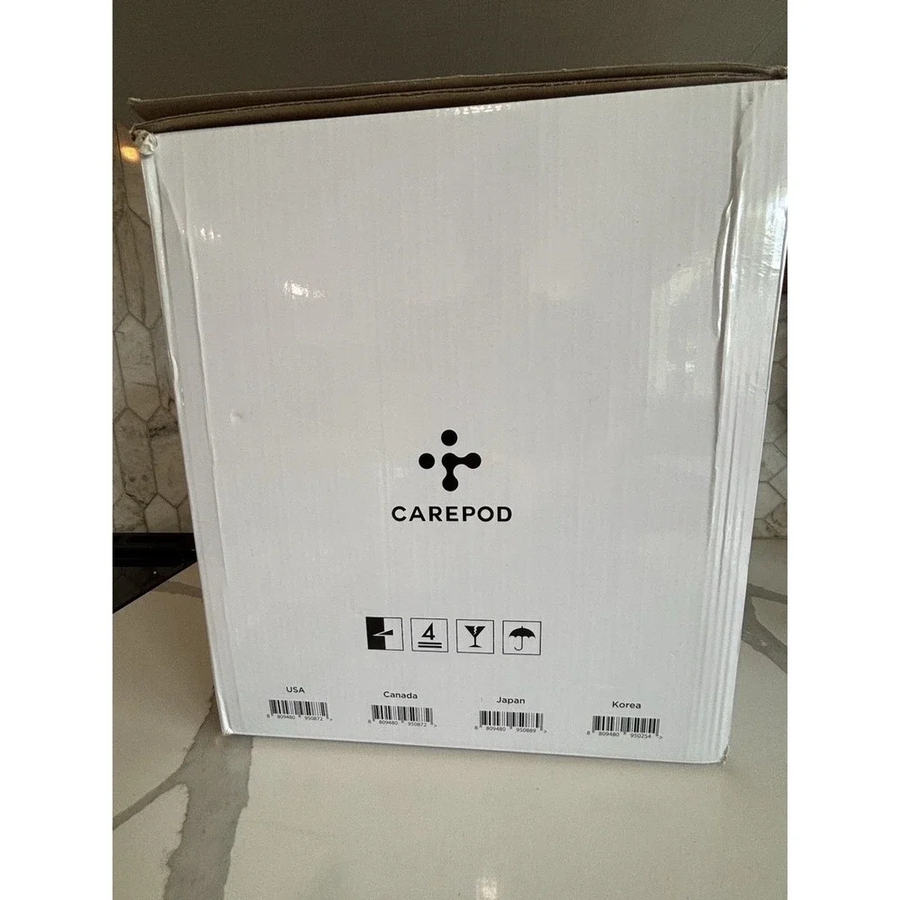 Carepod Cube Plus X50V - Sanitizing Warm + Cool Mist Stainless Steel Humidifier